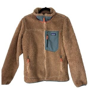 Patagonia Retro-X  Deep Pile Fleece Jacket Size Medium